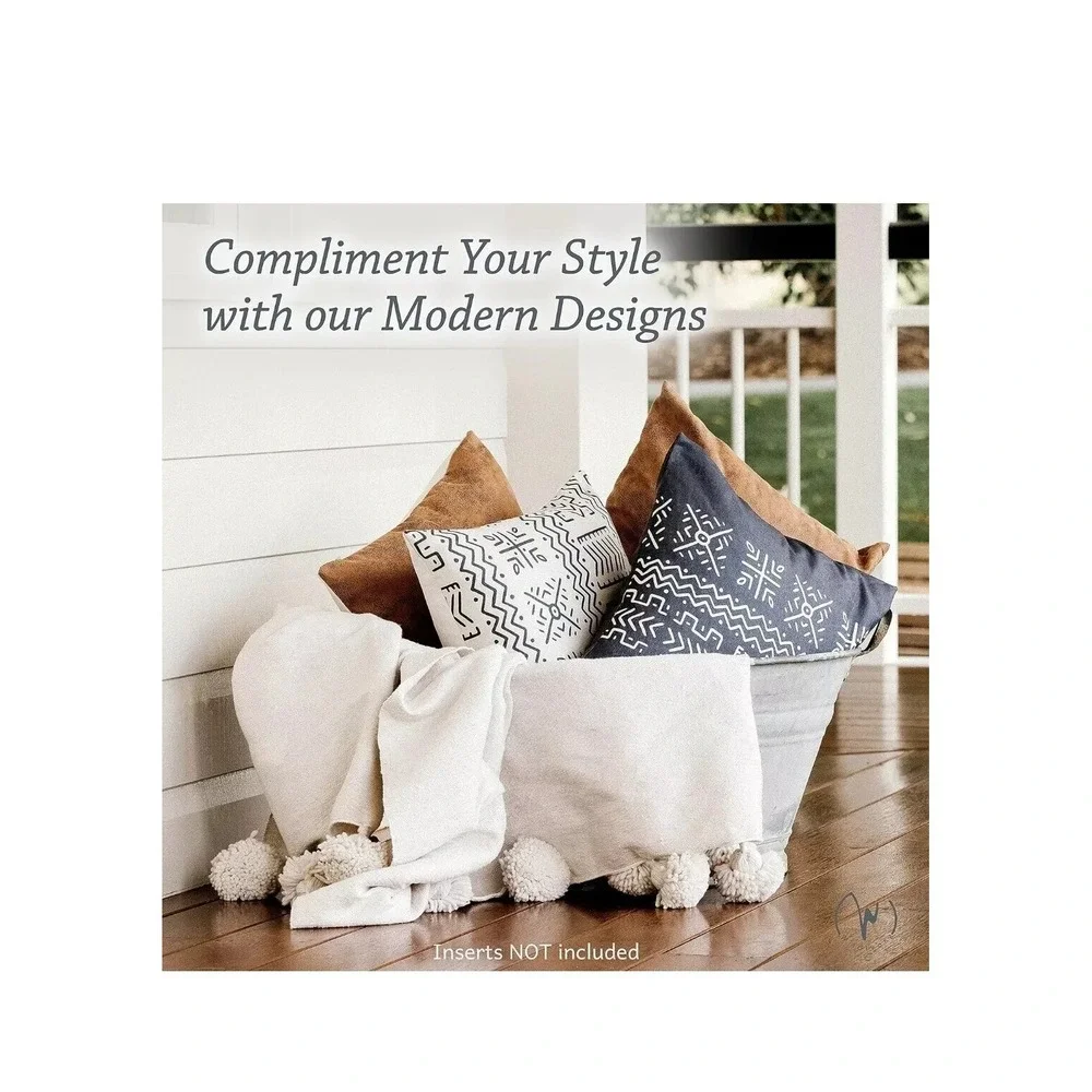 Set of 4 Pillow Covers 18